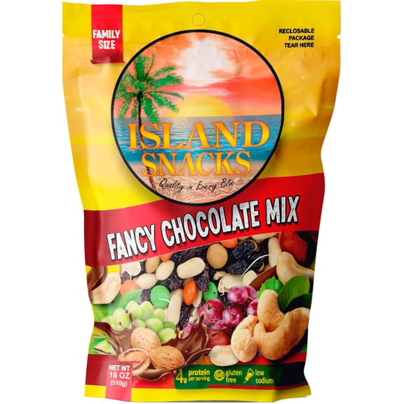 Island SnacksFS Fancy Chocolate Mix, 18 ounces
