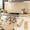 B, variant on Glossy Marble Paper Granite Kitchen Counter Wallpaper, Self Adhesive Stone Wall Sticker, Oil Proof Waterproof Peel and Stick Backsplash for Countertop Cabinet Bathroom, 118x24 Inch