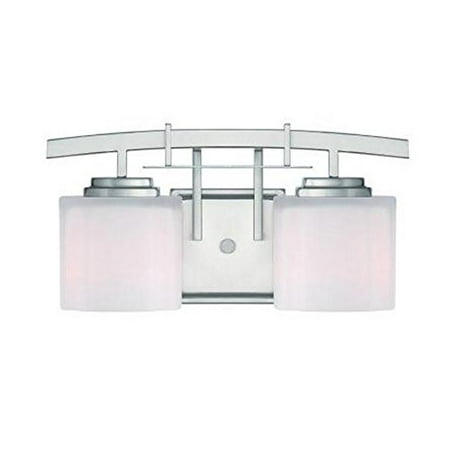 Hampton Bay Architecture 2 Light Brushed Nickel Vanity Hampton Bay Architecture 2 Light Brushed Nickel Vanity