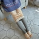 thumbnail image 4 of Pantalones translúcidos de una pieza, pantimedias ligeras de estilo fino para primavera y otoño con leggings de lana de invierno, 4 of 4