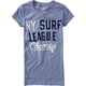 thumbnail image 1 of Aeropostale Womens Puff Paint Graphic T-Shirt, Púrpura, X-Large, 1 of 1
