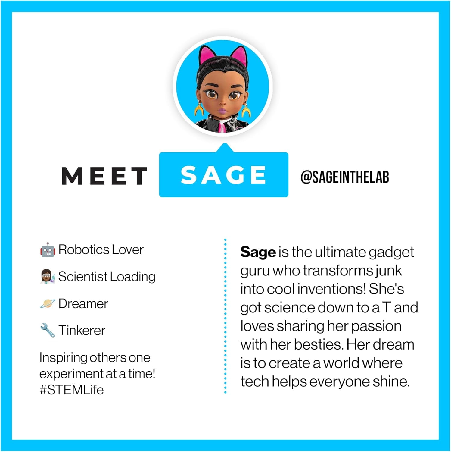 She's That Girl Doll - 18in Sage Doll