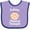Lavender and Purple, variant on Inktastic Future Physical Therapist Occupation Boys or Girls Baby Bib