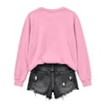 thumbnail image 5 of WEIWEN Halloween Sweatshirts for Women Cute Ghost Pumpkin Graphic Crewneck Long Sleeve Sweaters for Women Spooky Season Pullover Tops Womens Fall Fashion Clothing Pink, XL, 5 of 7