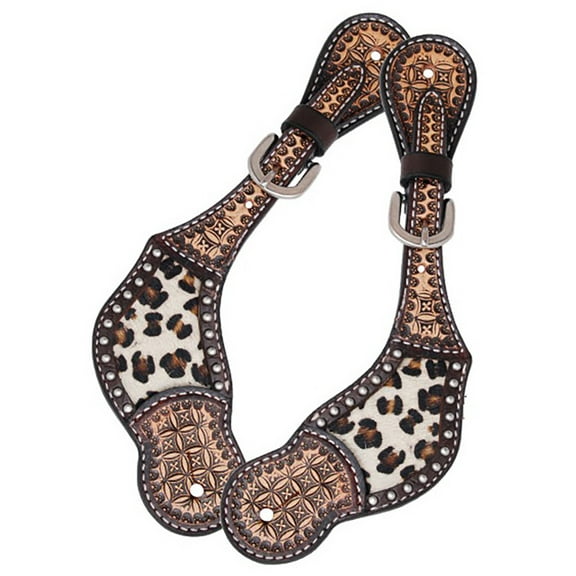Rafter T Ranch Company Leopard Ladies Spur Straps