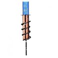 thumbnail image 1 of Copper Rain Gauge, High Accuracy Garden Floating Rain Measure Gauge Yard Garden, 1 of 5
