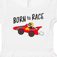 thumbnail image 4 of Inktastic Born to Race- Red Race Car Girls Toddler Dress, 4 of 5