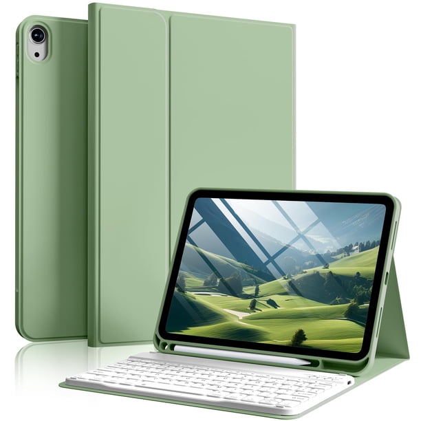 Funda con teclado SZPSGC para iPad 11ª y 10ª generación 11/10.9"