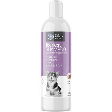 Pet Health Pros Tearless Puppy Shampoo, Hypoallergenic, Soap-Free, For Small Pets, 16oz, Fruity Scent
