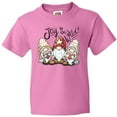 thumbnail image 3 of Inktastic Joy to the World Christmas Gnomes Youth T-Shirt, 3 of 5