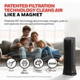 thumbnail image 5 of Honeywell Air Purifier with Permanent Washable Filter for Home, 1208 Sq. Ft. Rooms in 1 hour, Reduces Dust, Pet Dander, Smoke, Black, HFD320, 5 of 10