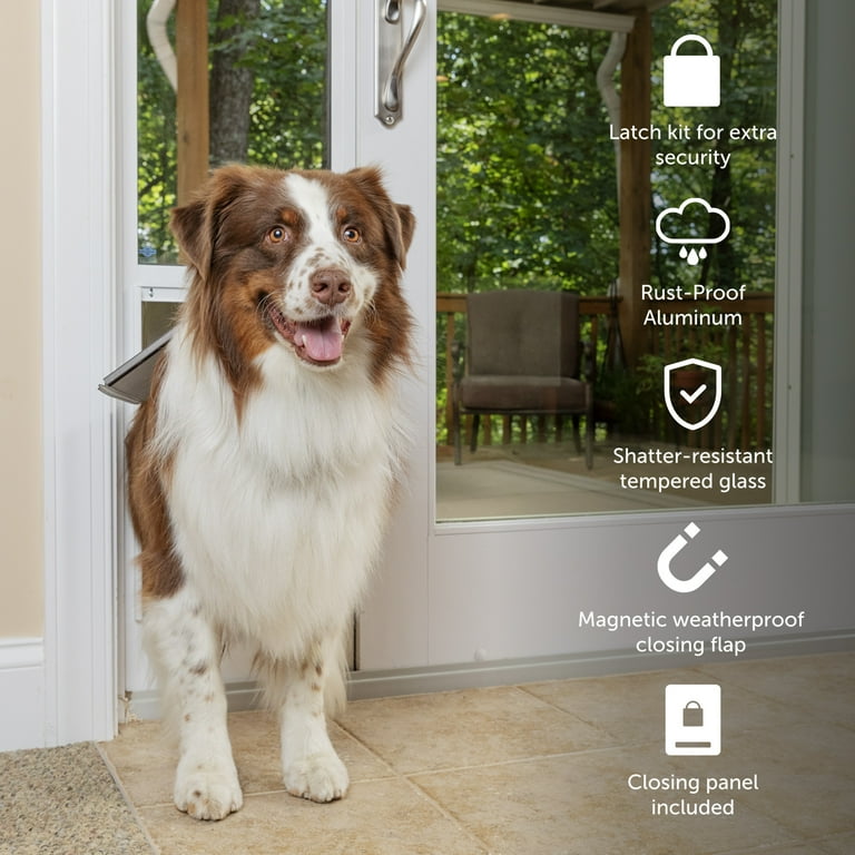 PetSafe Sliding Glass Pet Door for Dogs and Cats, 81 in, Large