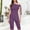 Purple, variant on Pyhlmscde Chest Hugging Seven Part Jumpsuit Slim Fit Sleeveless Off Shoulder Jumpsuit, White Jumpers for Women Dressy, White Jumpsuits for Women,