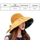thumbnail image 2 of Sombreros de malla para el sol para mujer, ligeros, plegables, para playa, con ala ancha, sombrero de pescador, 2 of 5