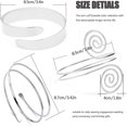 thumbnail image 4 of 6 Pcs Arm Cuffs, Upper Arm With Cuff Bracelets,adjustable Armband Set, 4 of 5