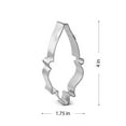 thumbnail image 5 of Gnome / Dwarf Face Cookie Cutter 4 in B1895 - Foose Cookie Cutters - USA Tin Plated Steel, 5 of 7