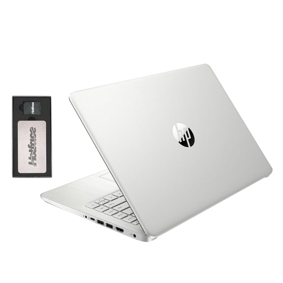 HP Stream 14" HD BrightView Laptop, Intel Celeron N4120, 16GB RAM, 288GB Storage (128GB eMMC 160GB Docking Station Set), Intel UHD Graphics, 720p Webcam, Wi-Fi, 1 Year Office 365, Win 11 S, Silver