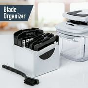 Fullstar - Vegetable Chopper, Food Chopper, Onion Chopper with Container - All-in-1, White