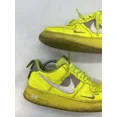 thumbnail image 4 of Ni - ke Ni - ke Air Force 1 Utility Volt 2 Neon Shoes Mens Size 9 HiViz Yellow AJ7747-700, 4 of 5