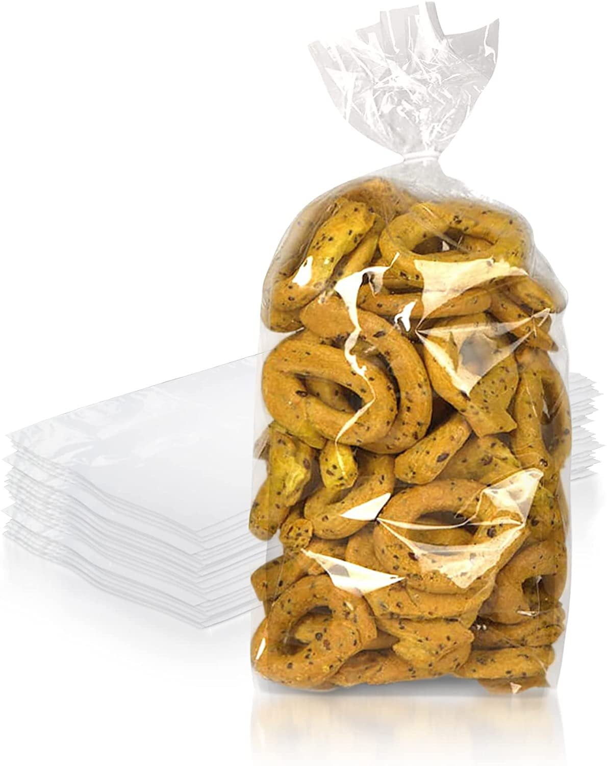 Clear Poly Gusseted Bags 5 X 3 X 15 Pack Of 100 Clear Plastic Treat clear-poly-gusseted-bags-5-x-3-x-15-pack-of-100-clear-plastic-treat