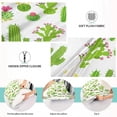 thumbnail image 3 of Cartoon Cactus Pillowcase Queen Size, Super Soft Pillow Shams Covers, Plush Cozy Pillow Cases with Zipper, 20" X 30"（258） Home Decor Gifts, 3 of 6