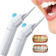 Tsuinz 2Pcs Water Flosser Cordless Dental Oral Irrigator for Teeth, White