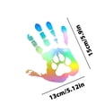 thumbnail image 3 of Meitianfacai Funny Handprints And Dog Sole Of The Foot Vinyl Cars.Auto Parts Sticker, 3 of 5