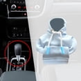 thumbnail image 6 of Auto Shifter Knob Cover Fashion Hoodies Gear Shifter for Car White, 6 of 8