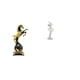 thumbnail image 1 of Figura de escritorio,Estantería con estatua de caballo para escritorio,oficina y decoración del hogar.,Figura decorativa de escritorio de resina para decoración del hogar,Figura de, 1 of 8