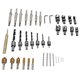 thumbnail image 4 of Cork Drill Bit Kit Claw Type Chamfering Hex Shank Countersunk Bits with Center Punching Tool, 4 of 5