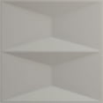thumbnail image 5 of Ekena Millwork 11 7/8"W x 11 7/8"H Aberdeen EnduraWall Decorative 3D Wall Panel, UltraCover Satin Smokey Beige (Covers 0.98 Sq. Ft.), 5 of 6