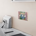 thumbnail image 5 of Yayeee Toggle Light Switch Wall Plate 2-Gang 4.56"x4.48" Decorative Outlet Cover, Pink Seaside Boat, 5 of 7