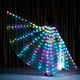 thumbnail image 4 of Danza Del Vientre LED Colorida Con Palo Telescópico Equipo De Baile De Mariposa LED Trajes de lámpara Brilnte Accesorios De Rendimiento Brilnte Niño BLESIY Alas de Isis para danza del vientre, 4 of 8