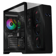 thumbnail image 1 of PC Gamer con IA Xtreme PC Gaming NVIDIA GeForce RTX 5070 AMD Ryzen 9 9900X 32GB DDR5 SSD 1TB Sistema Liquido WIFI Black para gaming competitivo y streaming, 1 of 6
