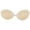 Creme, variant on Women’s Reusable Adhesive Adjustable Backless Strapless Pushup Bra, Cup Sizes A-D
