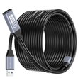 thumbnail image 1 of Cable De Extensión Usb Bluerigger (100 Pies/30 M De Largo Activo Usb 2.0 Extensor Macho A Hembra Repetidor Cable De Transferencia De Datos) - Para Consolas De Juegos, Impresora, Cámara, Teclado, Disco, 1 of 5