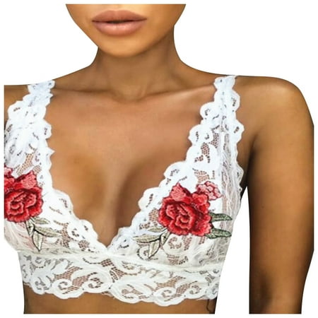 

Intimates Women Lingerie Set With Garter Belts Sexy Bra Jumpsuit Lingerie Women Tops Bra Polyester no underwire sports bra White