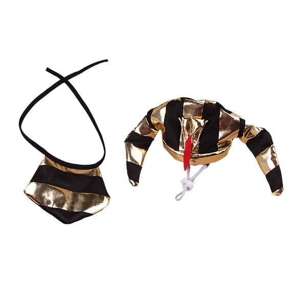 Funny Egyptian King Costume Necktie Outfit For Halloween Pet Parties