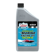 Lucas Oil Products 10653 Marine Extreme Duty Engine Oil SAE 20W-50 in 32 Ounce Quart Bottle 4.35" Length 2.42" Width 9" Height 2.03 Pounds