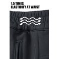 thumbnail image 3 of Zehisen Men's Winter Fleece Lined Hiking Pants With Zip Pockets Waterproof Quick-Dry Travel Fishing Work Outdoor Pants Upgraded Charcoal Gray 32, 3 of 7