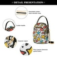 thumbnail image 4 of FORMRS Crossbody Bag for Women Quilted Travel Shoulder Cell Phone Purse with Chain Strap Handbag, Colorful Stars, 4 of 7