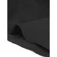thumbnail image 5 of Allegra K Women's Pleated Front  V Tie Neck Cap Sleeve Work Office Tops, 5 of 5