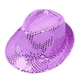 thumbnail image 2 of AJGRHE Sparkly Sequin Top Hat For Kids Performance Dance Party Stage Show PP2 One Size, 2 of 3