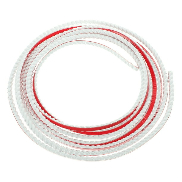 1 rollo de moldura en relieve, adhesivo para embellecedor de pared, Flexible, bricolaje, despegar y pegar, embellecedor de techo