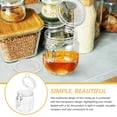 thumbnail image 3 of 2Pcs Clear Honey Jar Airtight Honey Bottles Plastic Jam Jars Caviar Storage Containers, 3 of 6