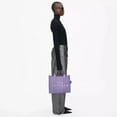 thumbnail image 6 of Marc Jacobs Womens The Leather Medium Tote Bag Lavender H004L01PF21-530, 6 of 10