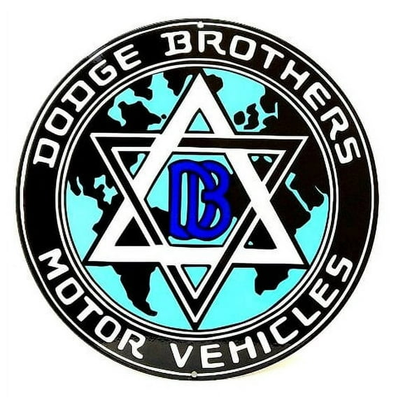 Vintage Dodge Brothers Steel Sign