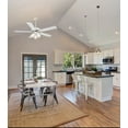 thumbnail image 6 of Design House Steel 18" White Ceiling Fan Downrod, 6 of 6