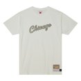thumbnail image 2 of Men's Mitchell & Ness  Cream Chicago Bulls Hardwood Classics T-Shirt, 2 of 5