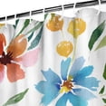 thumbnail image 3 of Waterproof Spring Farmhouse Garden Shower Curtain 72x72 Inch Boho Style Polyester Unique Shower Curtain for Bathroom Hotel Home Decor with 12 Plastic Hooks, 3 of 5